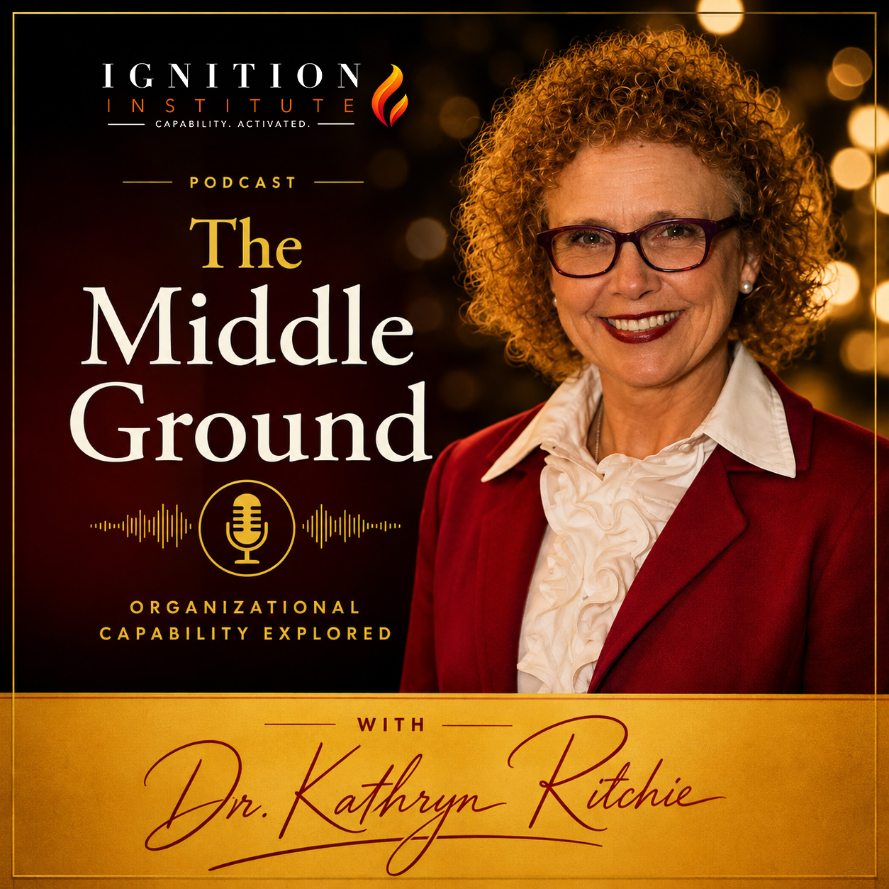 The Middle Ground Podcast with Dr. Kathryn Ritchie—organizational capability explored